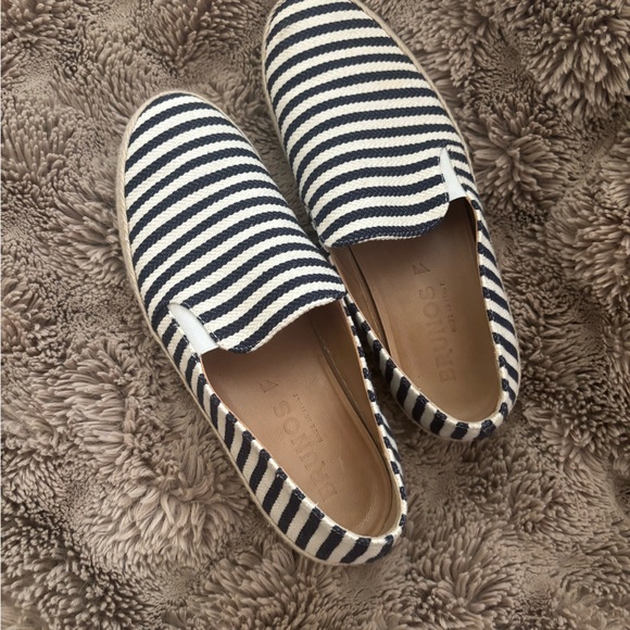 Striped ITALIAN BRUNO Espadrilles - Picture 5 of 7